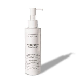 white perfect body lotion