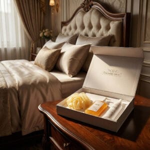 bright perfect body wash + body lotion + bath puff