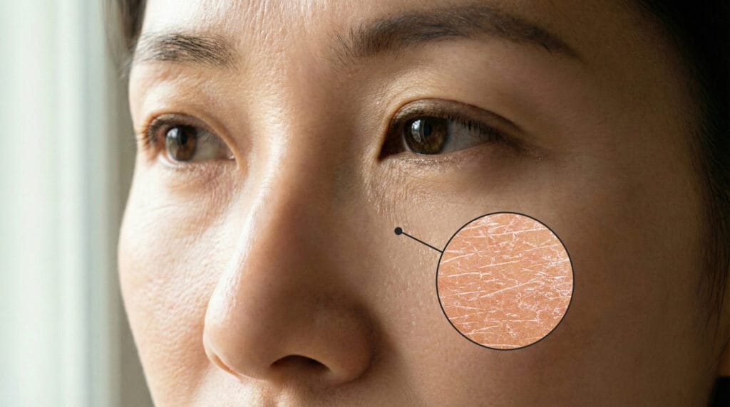 skin barrier berkurang